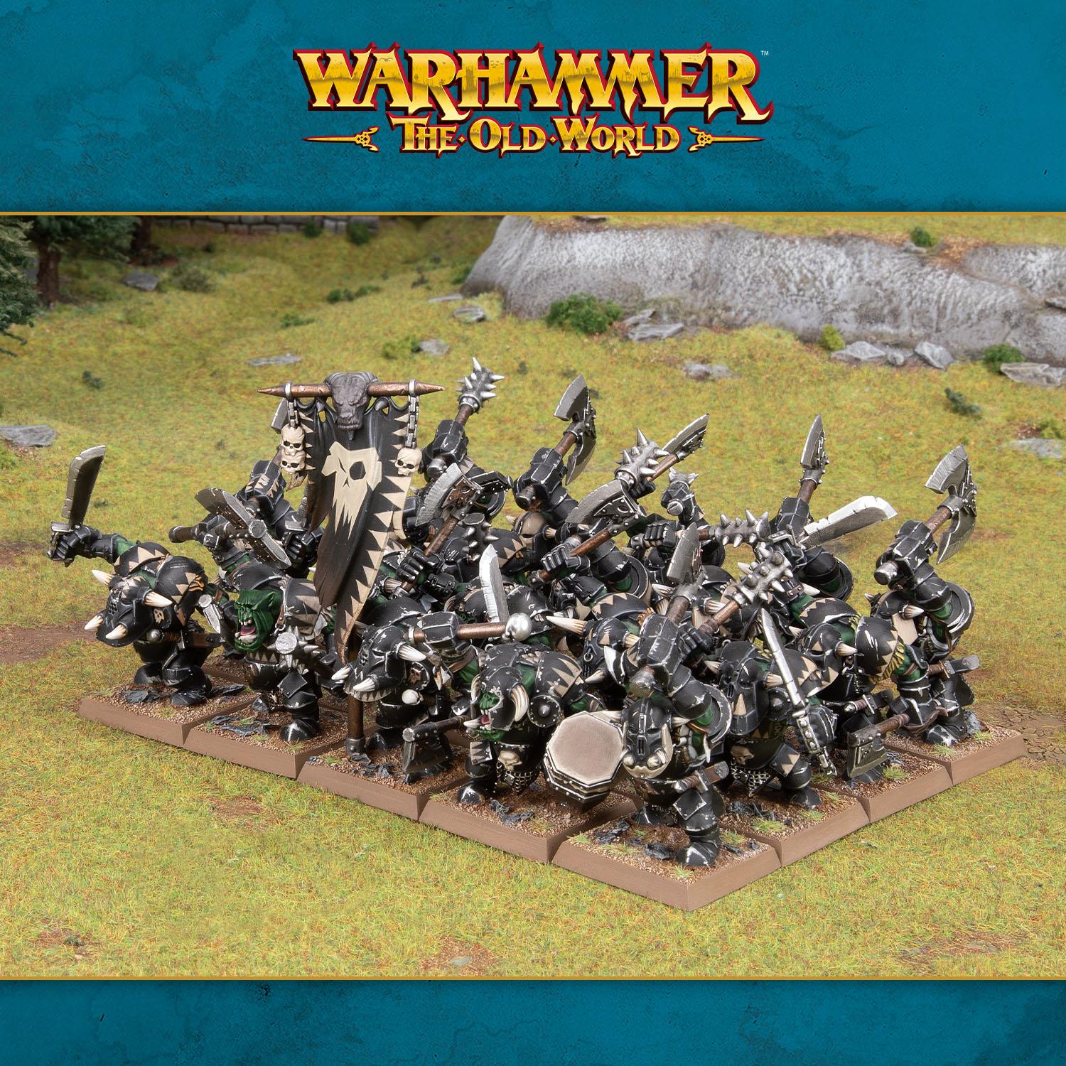 WS - OLW - ORC & GOBLIN TRIBES: BLACK ORC MOB