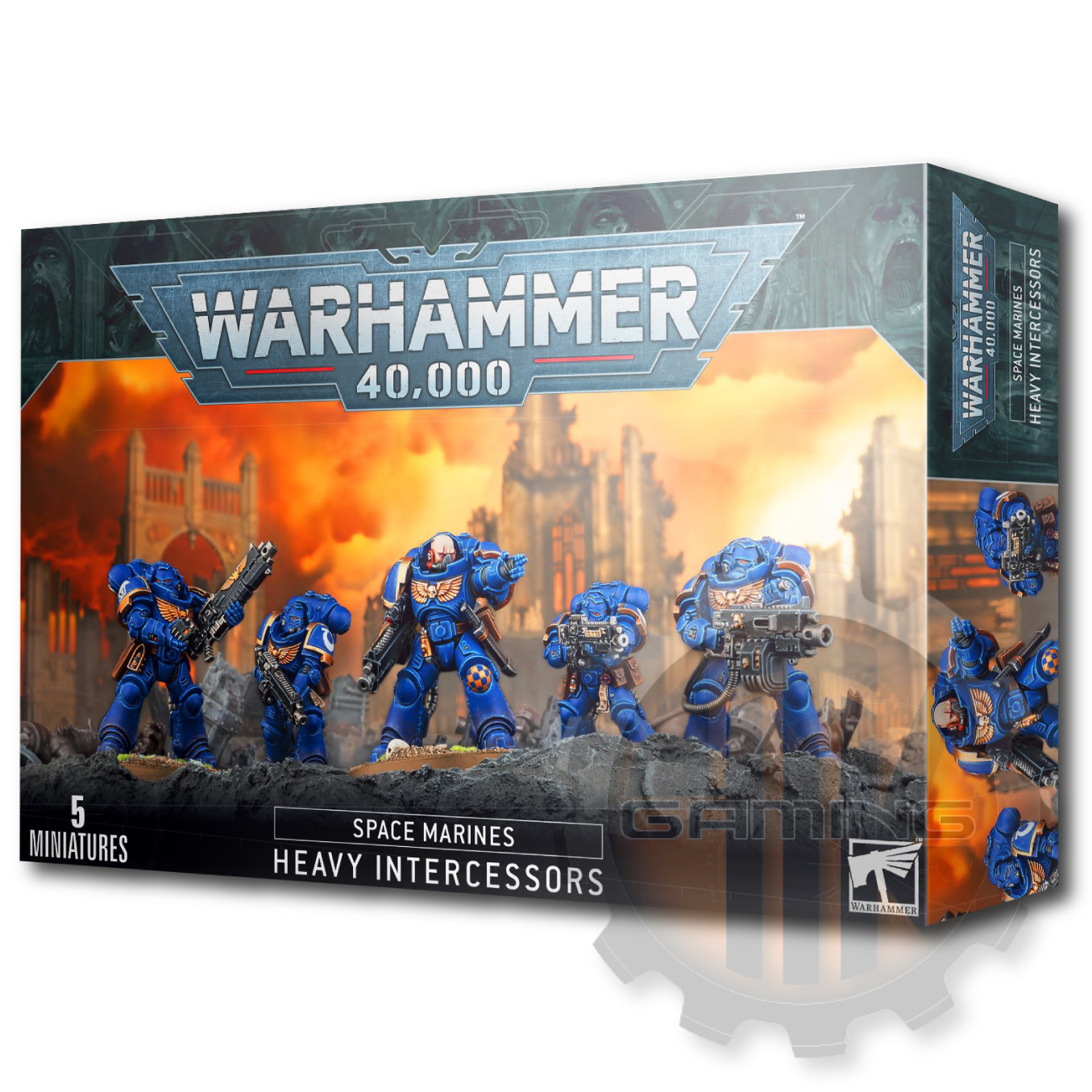 WS - Warhammer 40,000 - SPACE MARINES HEAVY INTERCESSORS