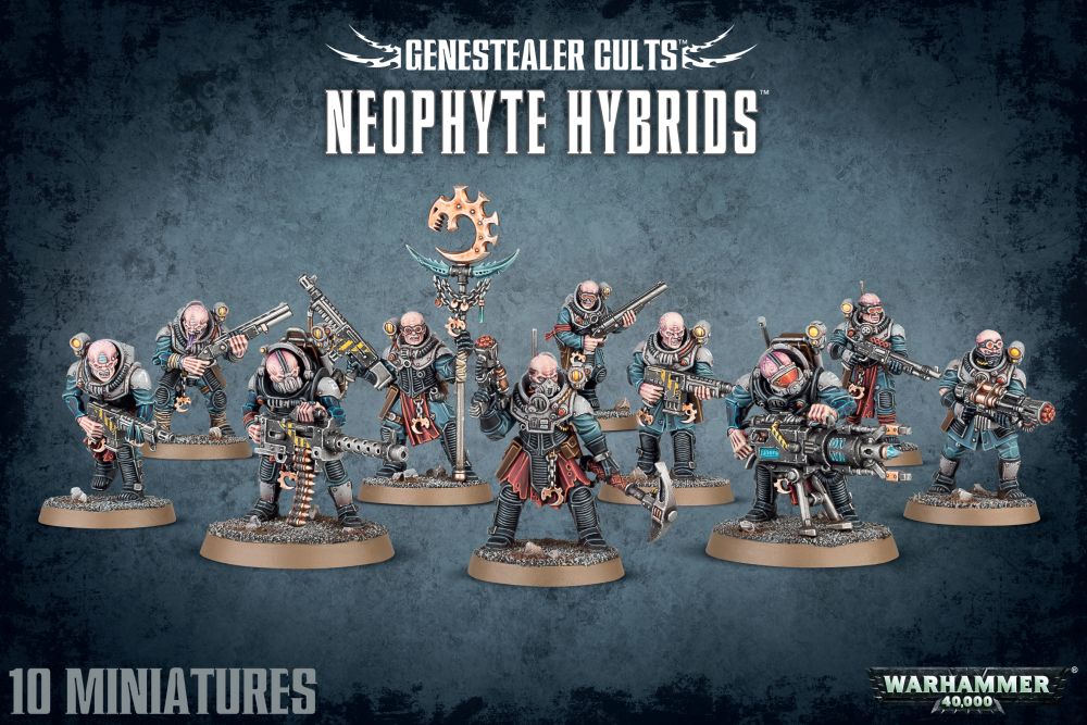 WS - Warhammer 40,000 - GENESTEALER CULTS: NEOPHYTE HYBRIDS