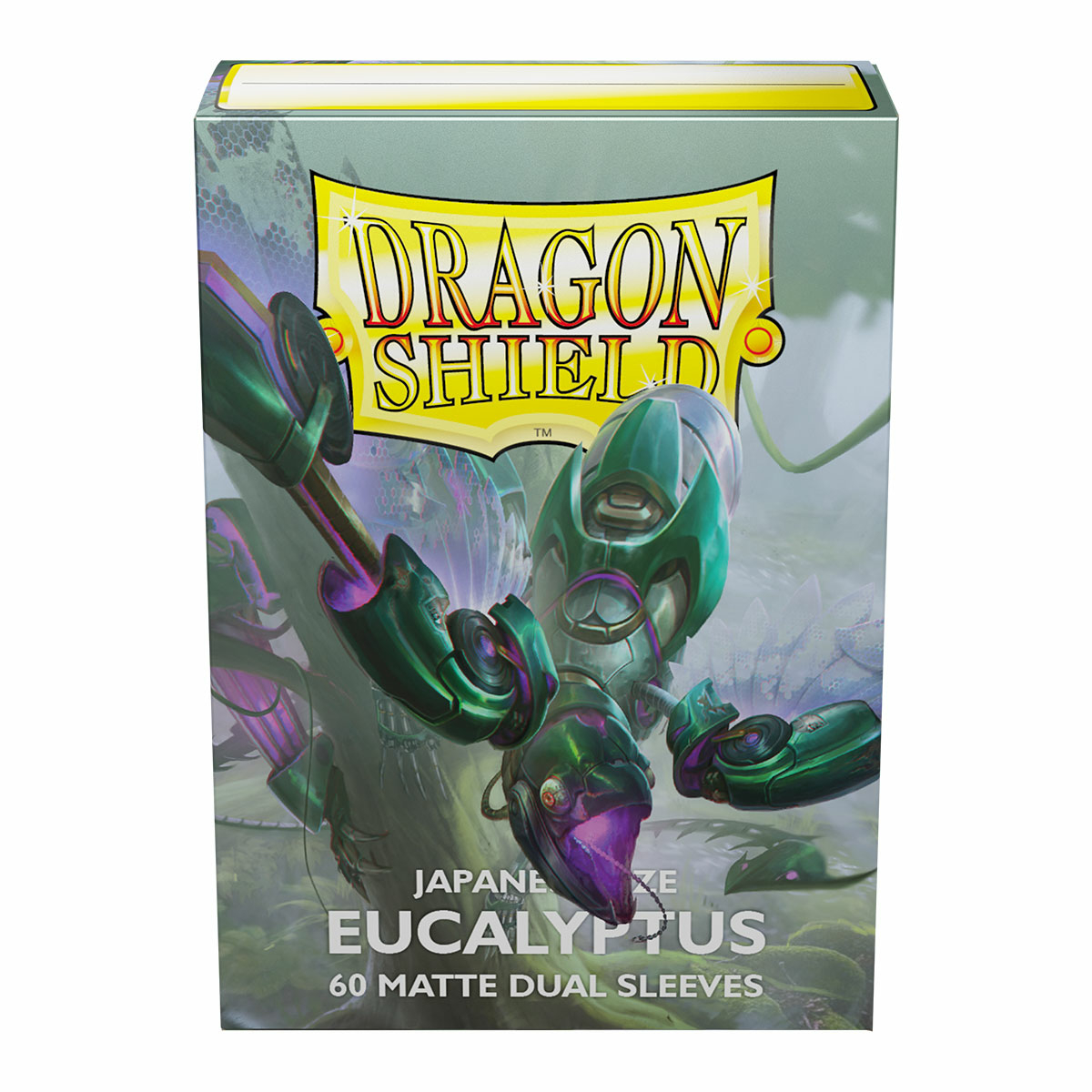 Dragon Shield Sleeves: Japanese DUAL- Matte Eucalyptus 'Lehel' (60 ct.)