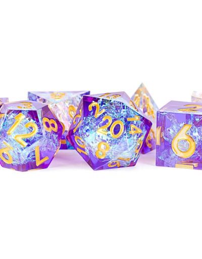 MDG - 7-Die Set Handcrafted Sharp Edge: Royal Geode