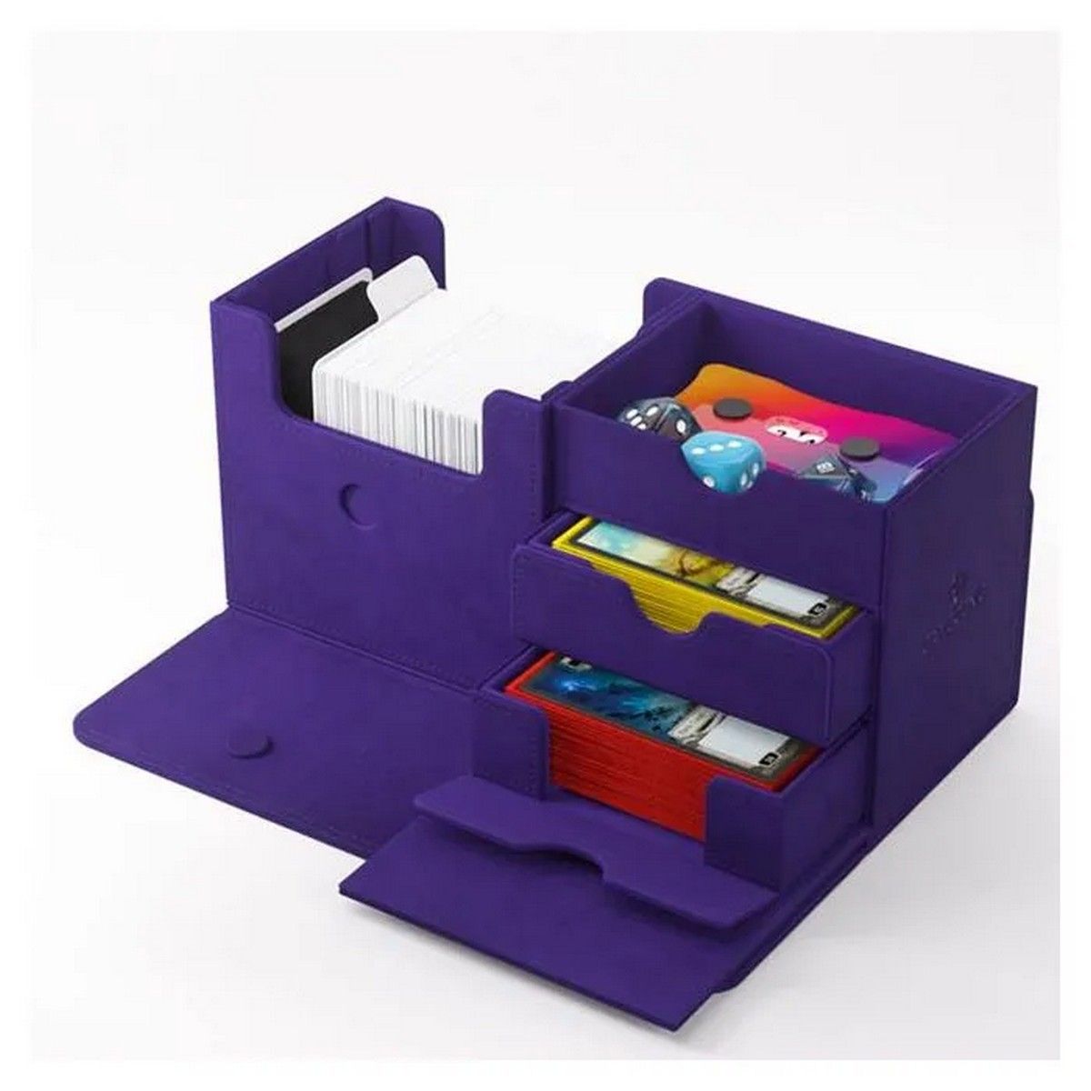 Gamegenic - Deck Box - The Academic 133+ XL Purple/Purple