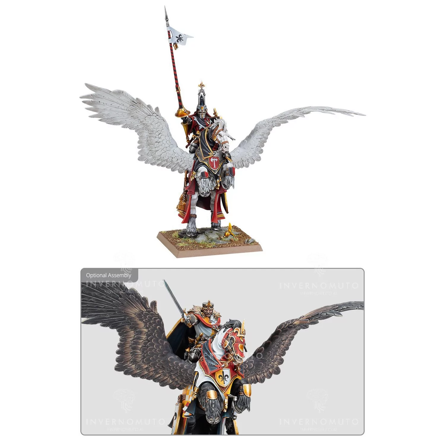 WS - OLW - KINGDOM OF BRETONNIA: LORD ON ROYAL PEGASUS