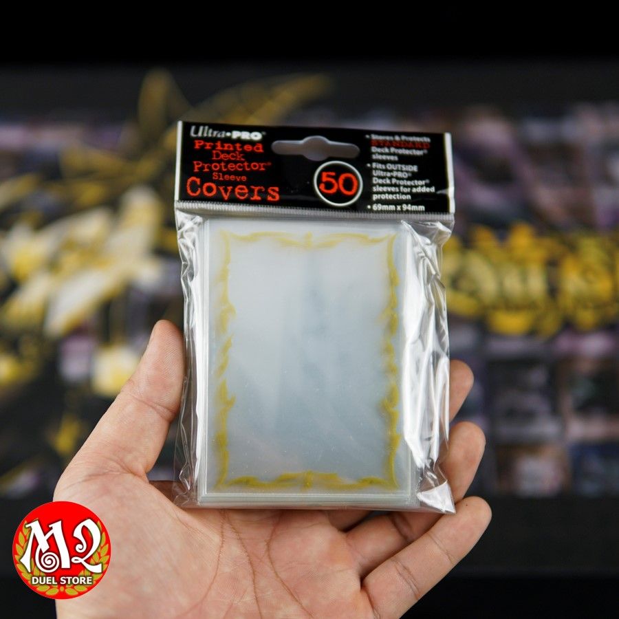 UP - Card Sleeves: Oversleeves Gold border (50CT)