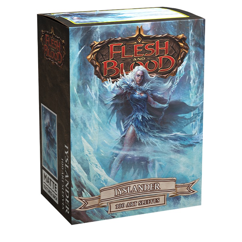 Dragon Shield Sleeves: Standard Matte - Flesh & Blood: Iyslander - Art (100 ct.)