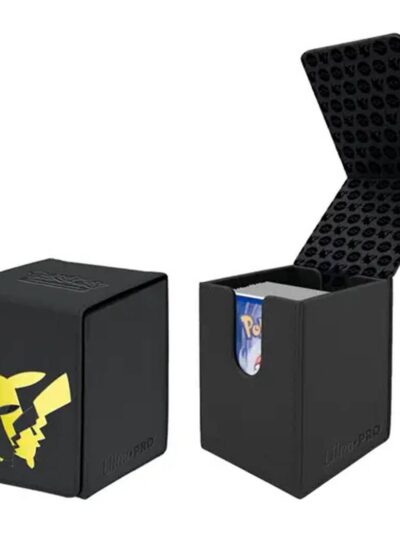 UP - Ultra Pro DeckBox: Alcove Flip 100+ - Pokemon Elite Series Pikachu