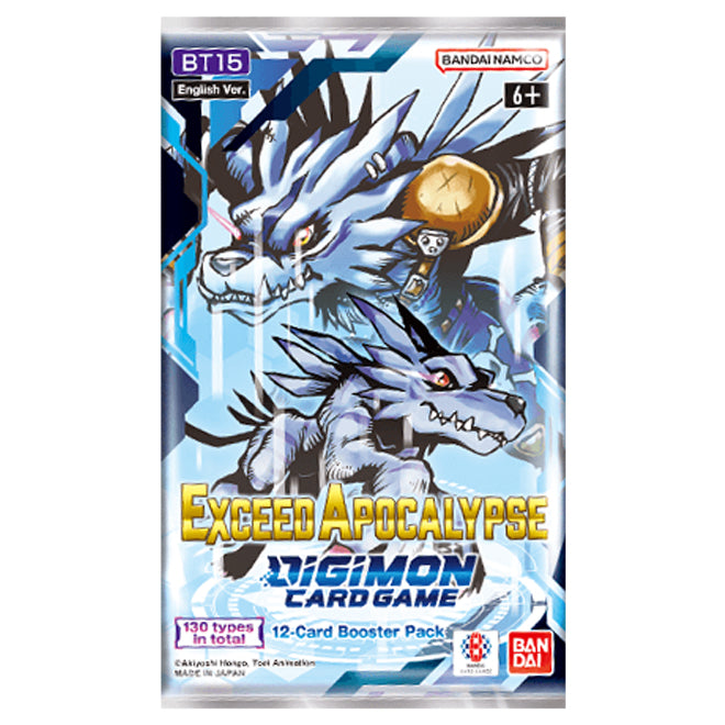 Digimon TCG: Exceed Apocalypse Booster PACK (BT15)