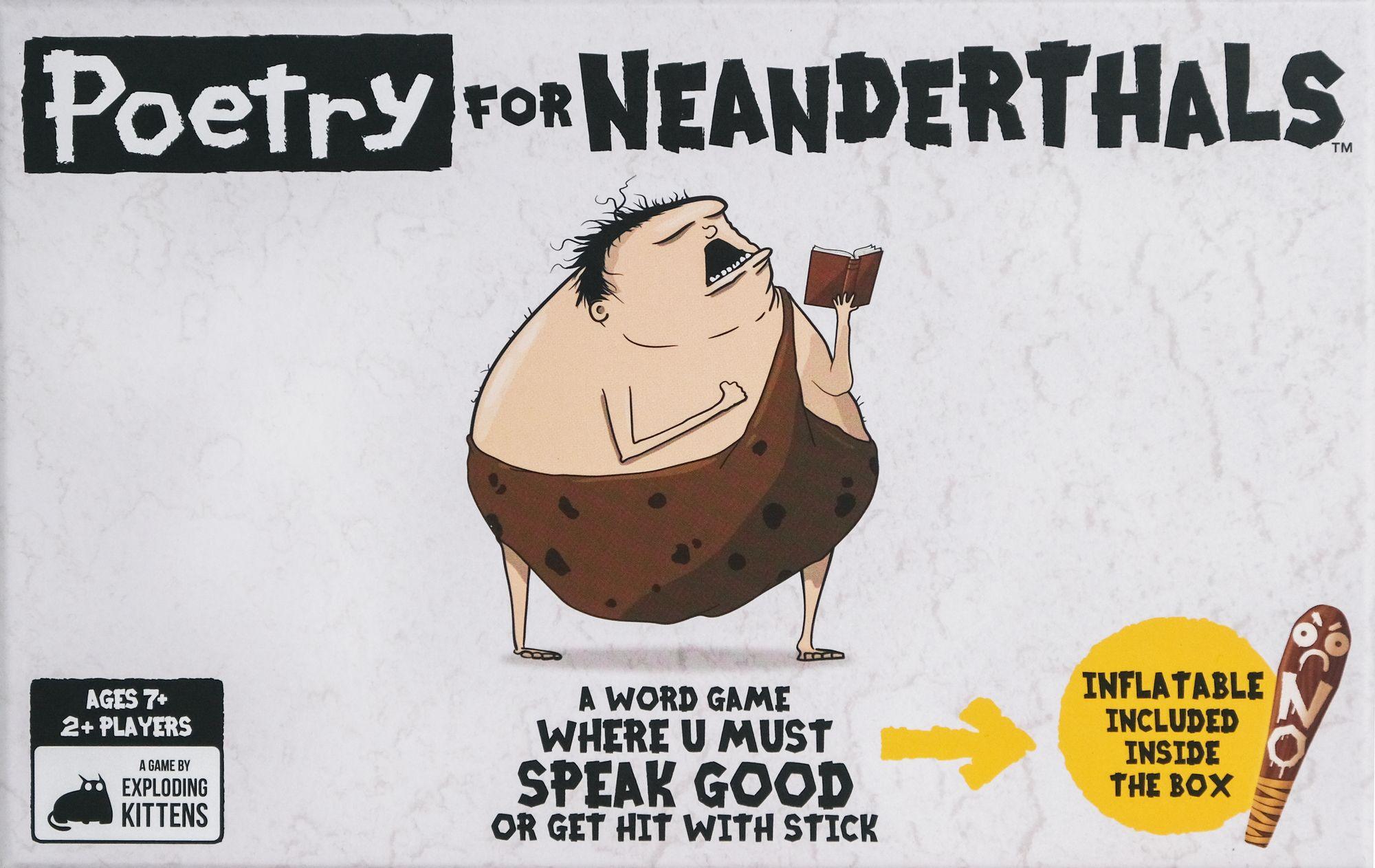 BG - Poetry for Neanderthals - EN
