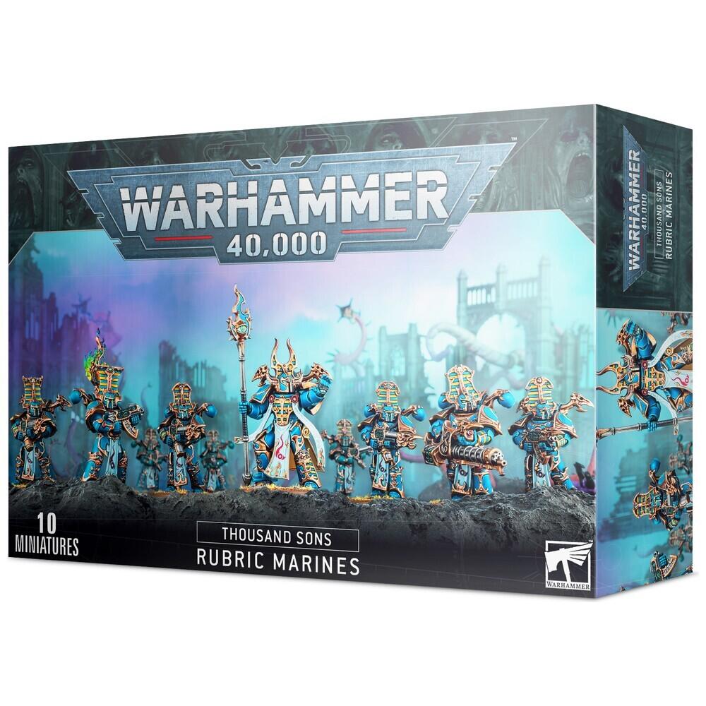 WS - Warhammer 40,000 - THOUSAND SONS: RUBRIC MARINES