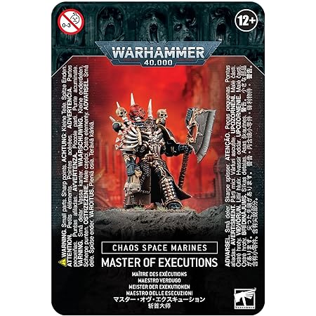 WS - Warhammer 40,000 - CHAOS SPACE MARINES MASTER OF EXECUTIONS