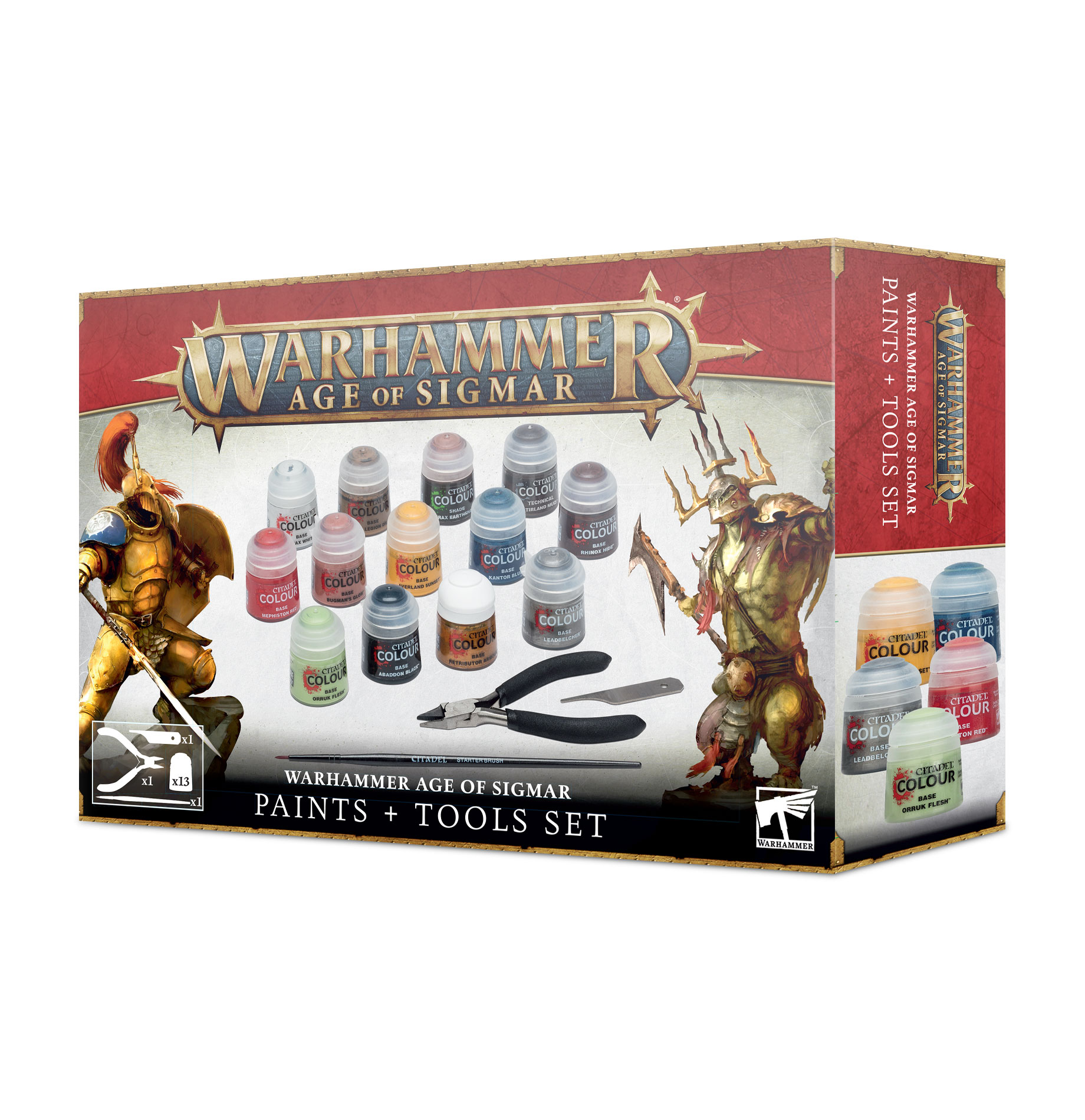WS - AoS - Paints + Tools Set