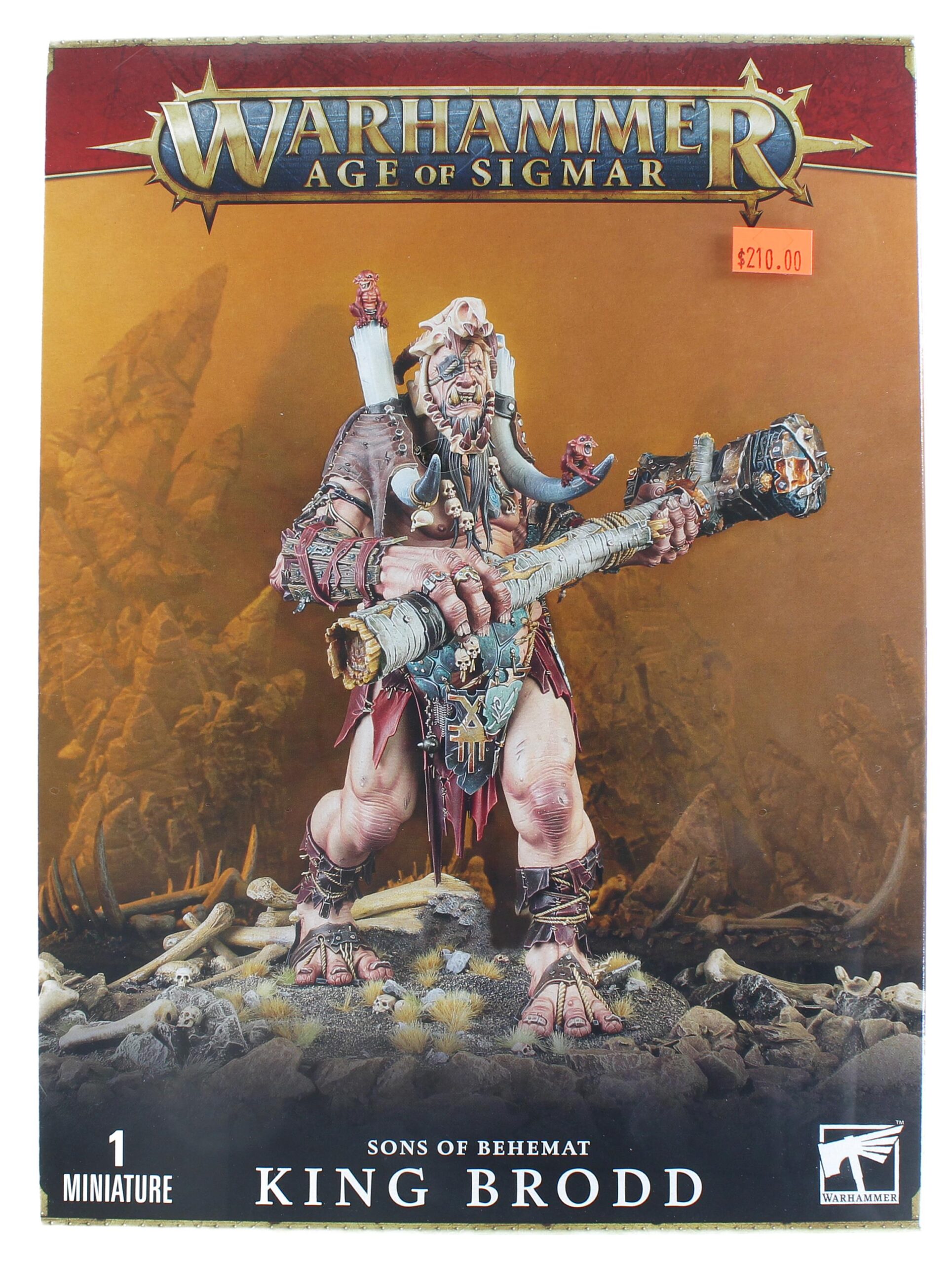 WS - AoS - SONS OF BEHEMAT: KING BRODD