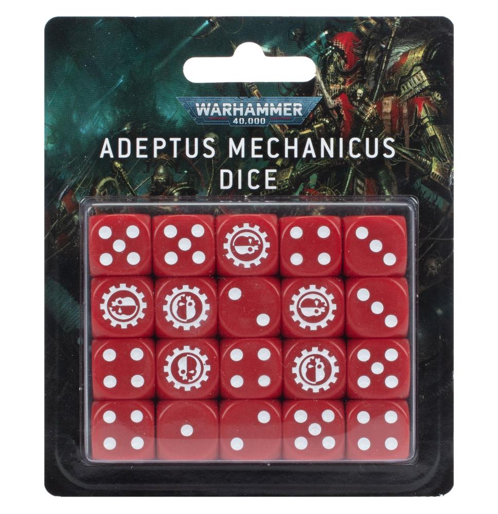 WS - WARHAMMER 40000: ADEPTUS MECHANICUS DICE