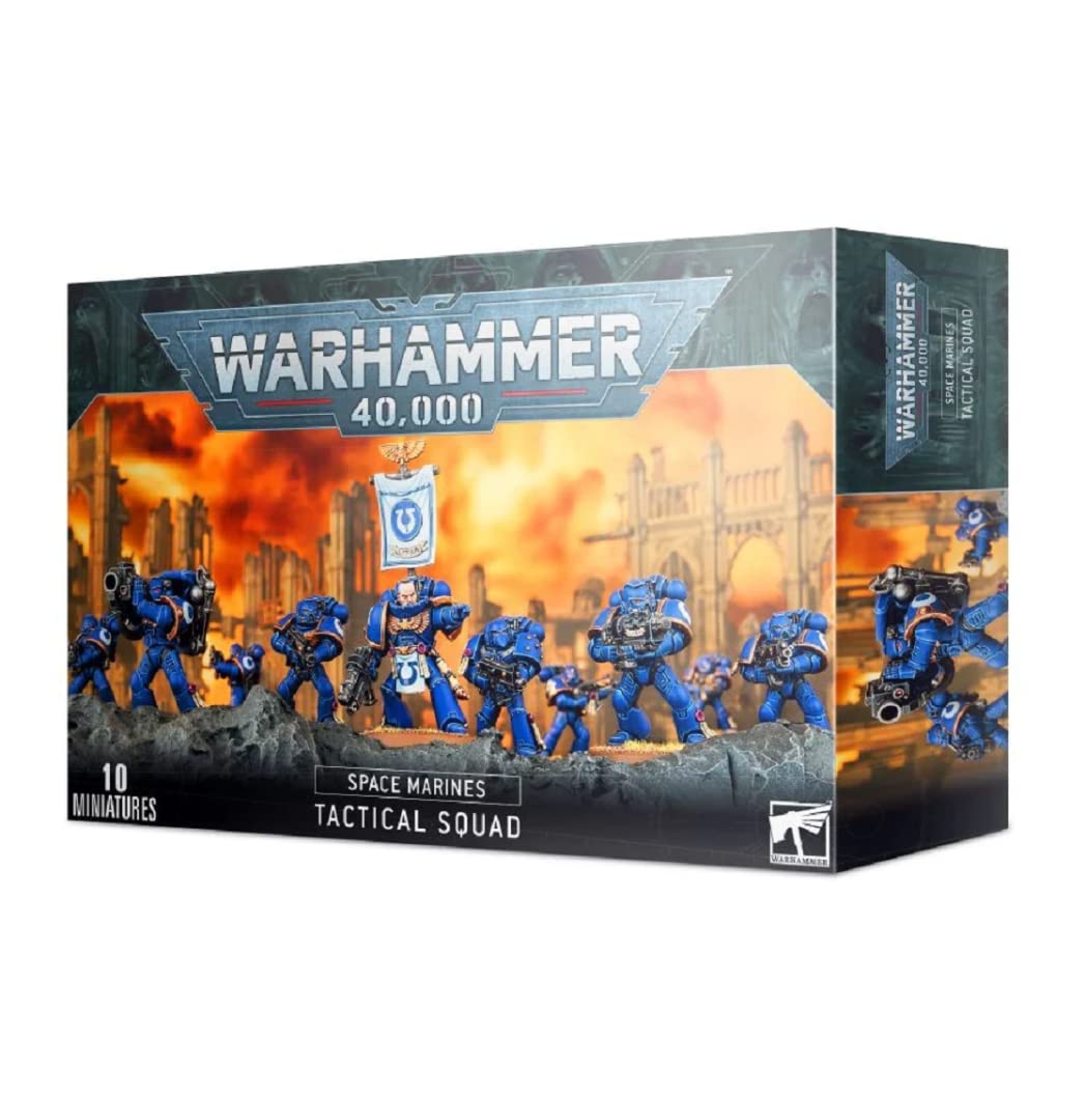 WS - Warhammer 40,000 - SPACE MARINES TACTICAL SQUAD