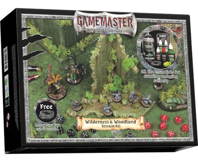 TAP - Gamemaster: Terrain Kit- Wilderness & Woodlands Terrain Kit
