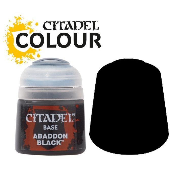 WS - Citadel Base: Abaddon Black 12ml