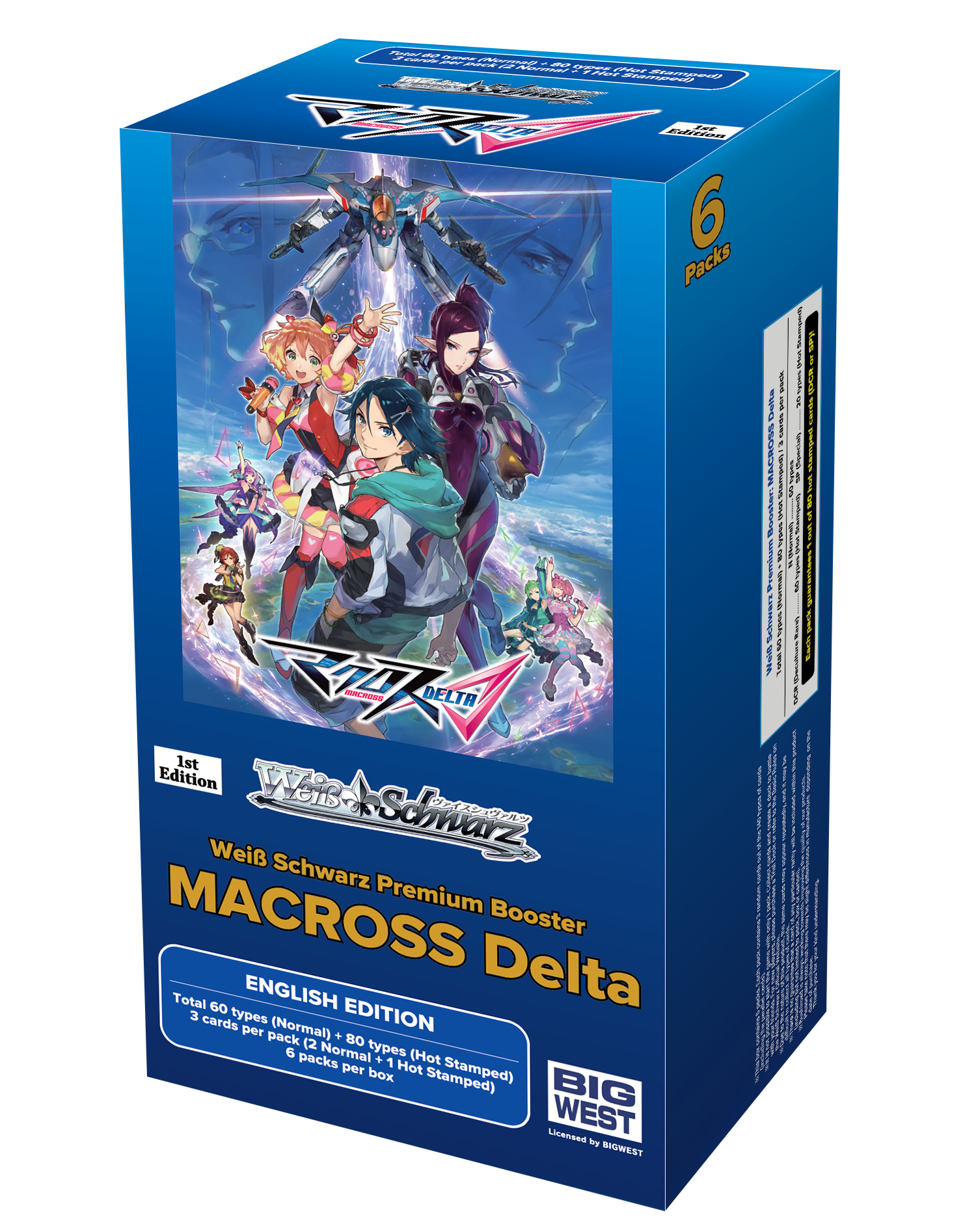 TCG - Weiss Schwarz - Weiss Schwarz: MACROSS Delta Premium Booster Box - ENG