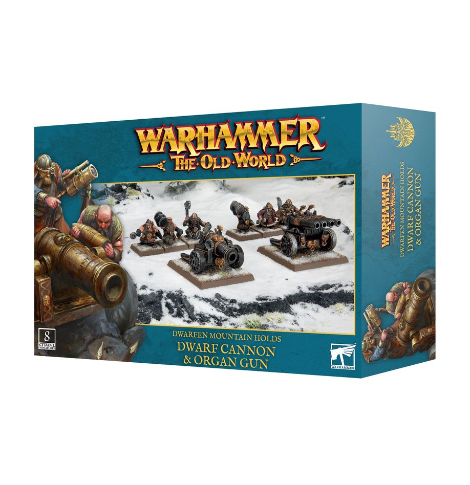 WS - OLW - DWARFEN M/HOLDS:DWARF CANNON & ORGAN GUN