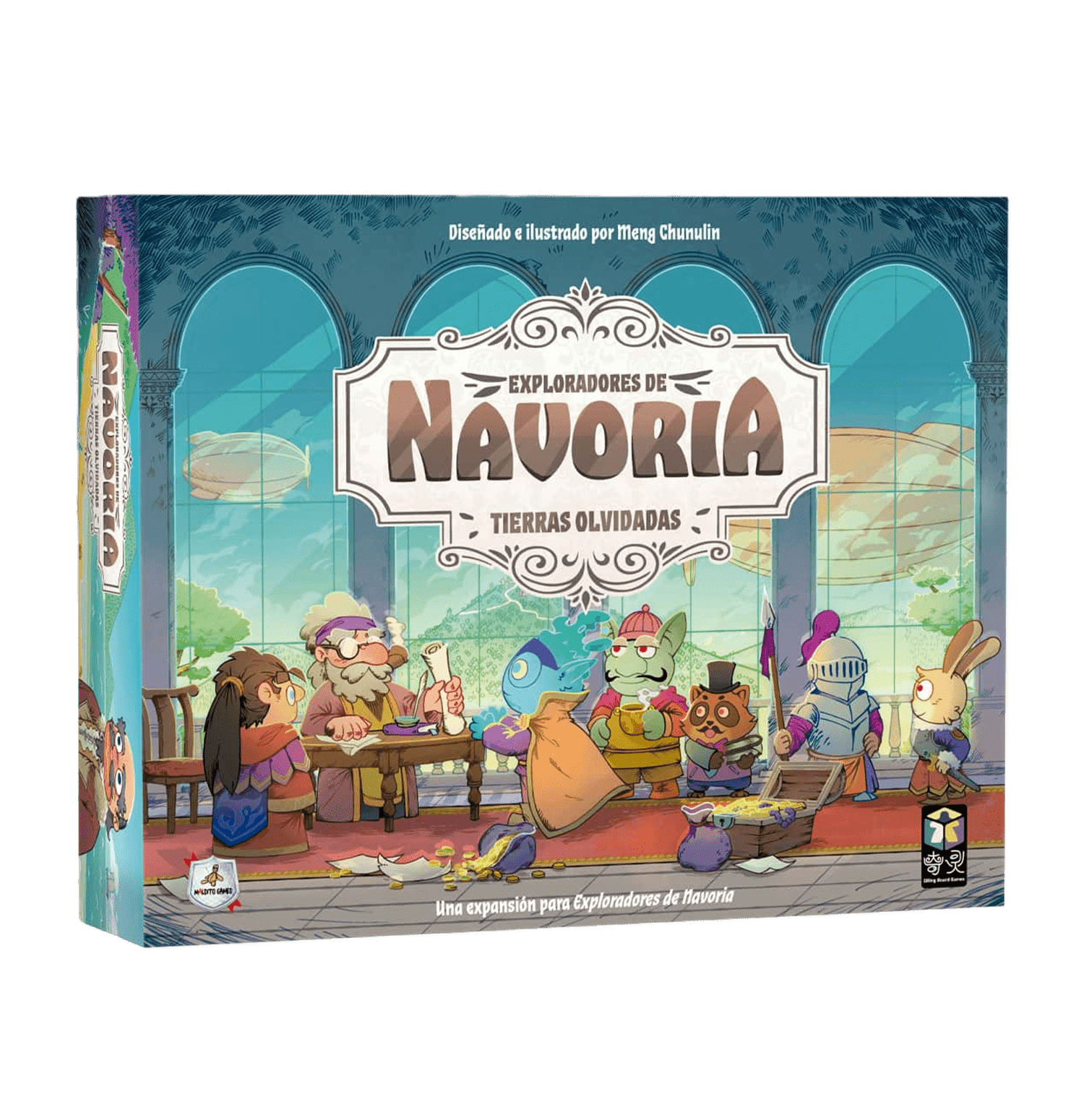 BG - Exploradores de Navoria: Tierras olvidadas - ESP