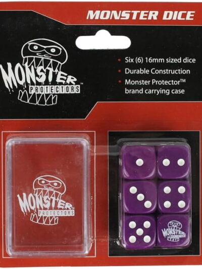 Monster Dice Set (6) - Purple