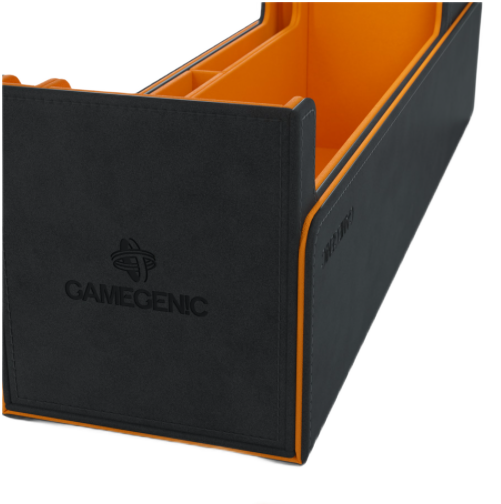 Gamegenic Deck Box: Cards' Lair 400+ Convertible (Black/Orange)