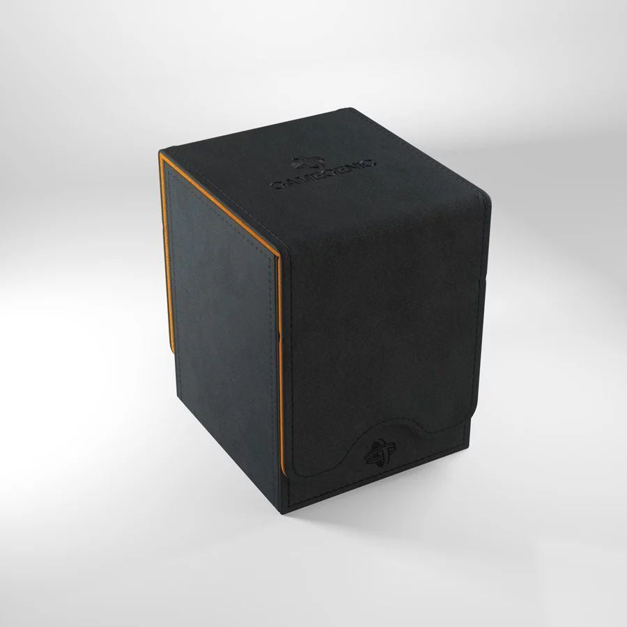 Gamegenic Deck Box: Squire 100+ XL Convertible (Black/Orange)
