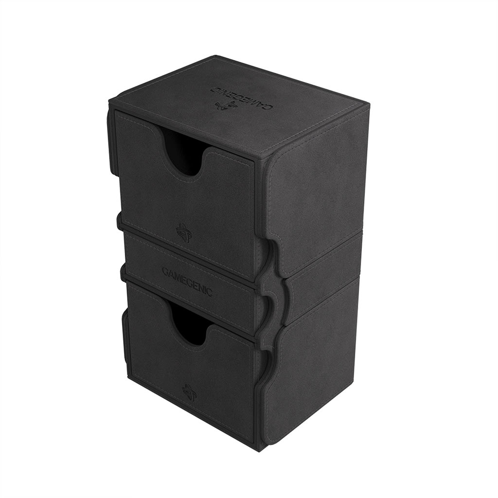 GameGenic - Stronghold Deck Box 200+ Black