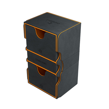 Gamegenic Deck Box: Stronghold 200+ XL Convertible (Black/Orange)