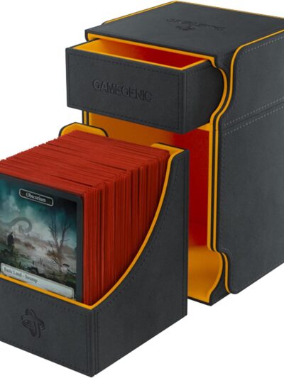 Gamegenic Deck Box: Watchtower 100+ XL Convertible (Black/Orange)