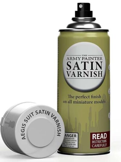 TAP - Varnish: Aerosol- Satin Varnish - Aegis Suit, 400 ml.