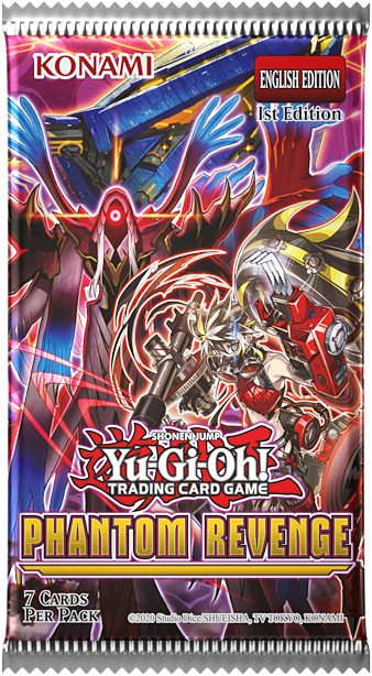 YGO - Yu-Gi-Oh! TCG "Phantom Revenge" Booster PACK- ING
