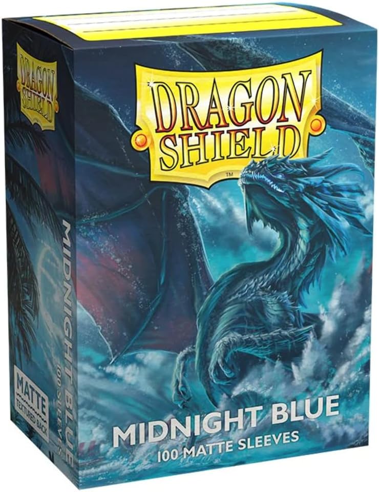 Dragon Shield Sleeves: Standard - Matte Midnight Blue (100 ct.)