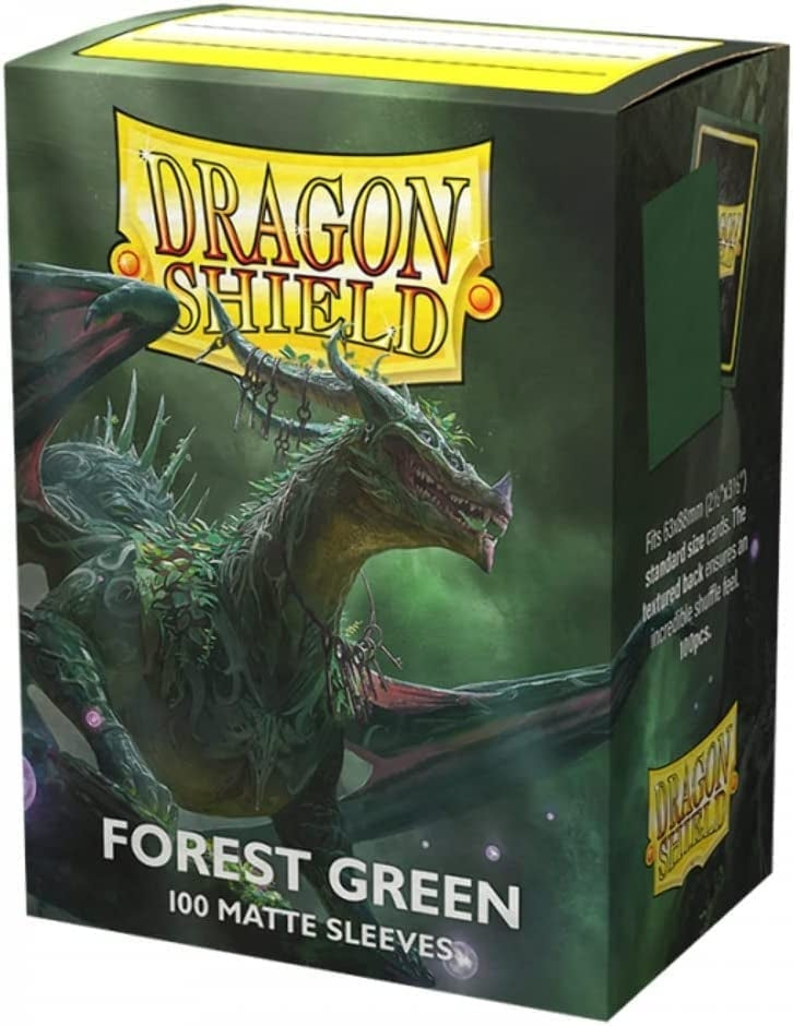 Dragon Shield Standard Sleeves Matte - Forest Green (100 ct.)