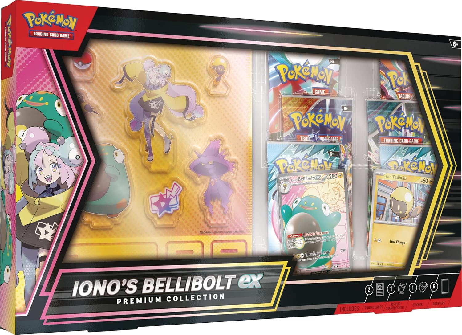 PKM - Pokemon TCG: Iono’s Bellibolt Ex Premium Collection - ENG