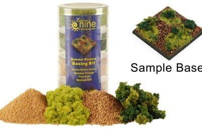 GF9 - Basing: Hobby Round- Dark Conifer Flock Blend