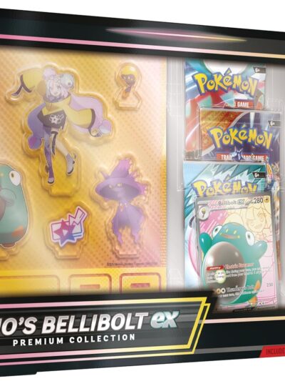 PKM - Pokemon TCG: Iono’s Bellibolt Ex Premium Collection - ESP