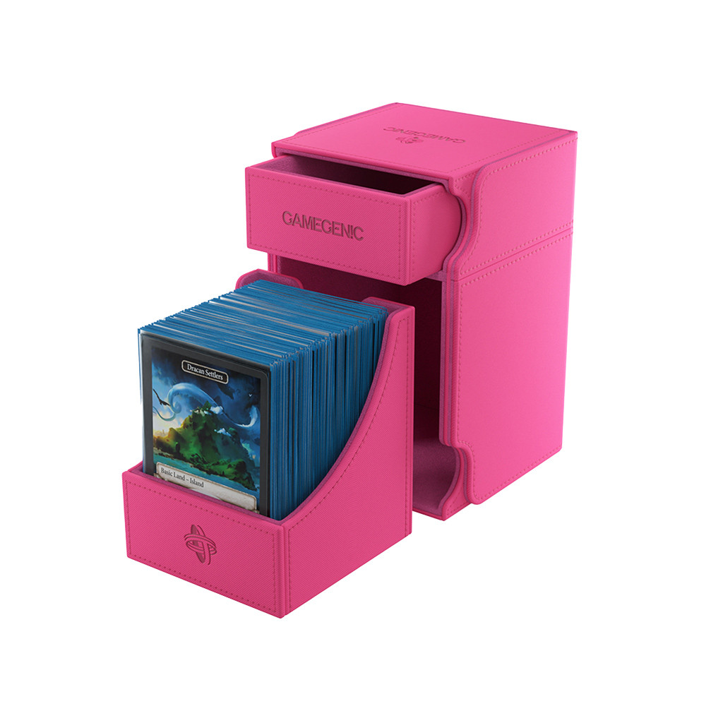 Gamegenic Deck Box: Watchtower 100+ XL Convertible Pink