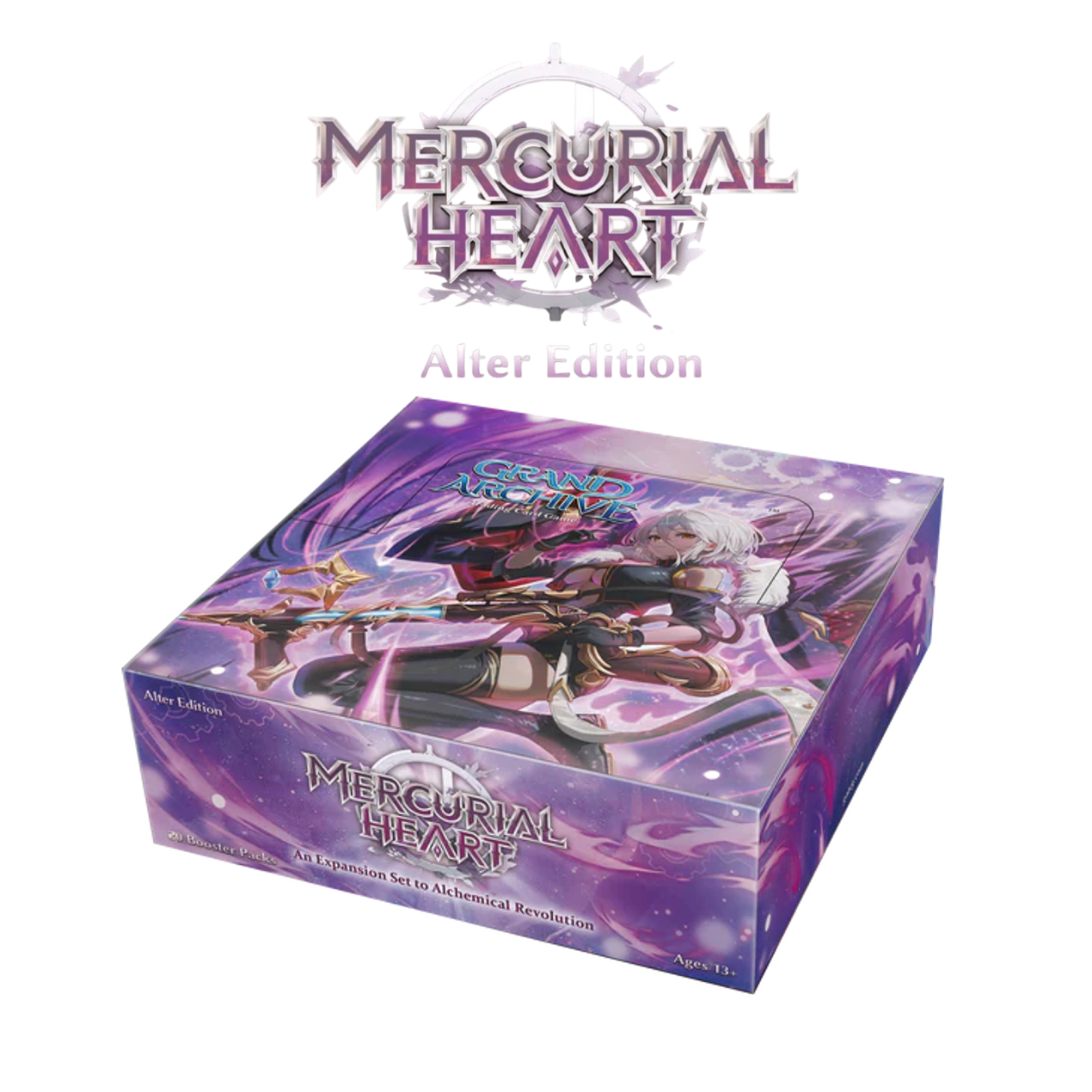 GATCG - Grand Archive TCG: Mercurial Heart - Booster PACK, Alter Edition - ENG