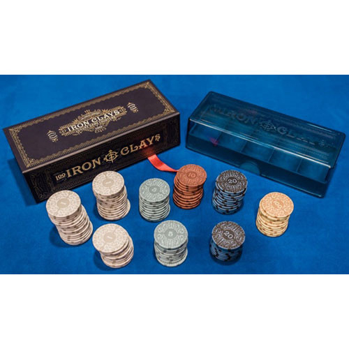 BG - Iron Clays 200 Printed Box with Chips