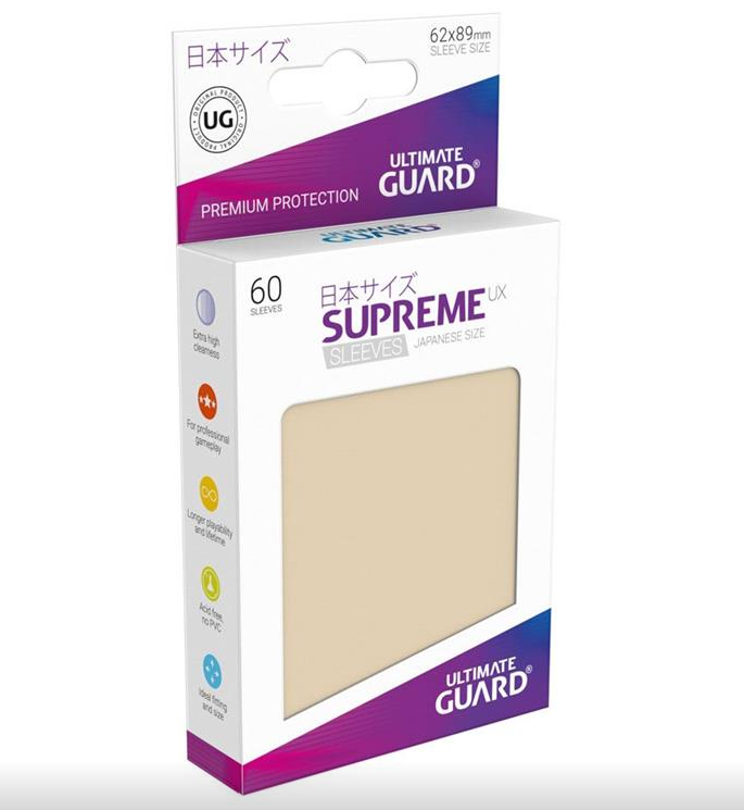 UG - Supreme UX Sleeves Japanese Size Matte- Sand (60)