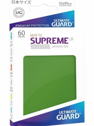 UG - Supreme UX Sleeves Japanese Size Matte- Light Green (60)