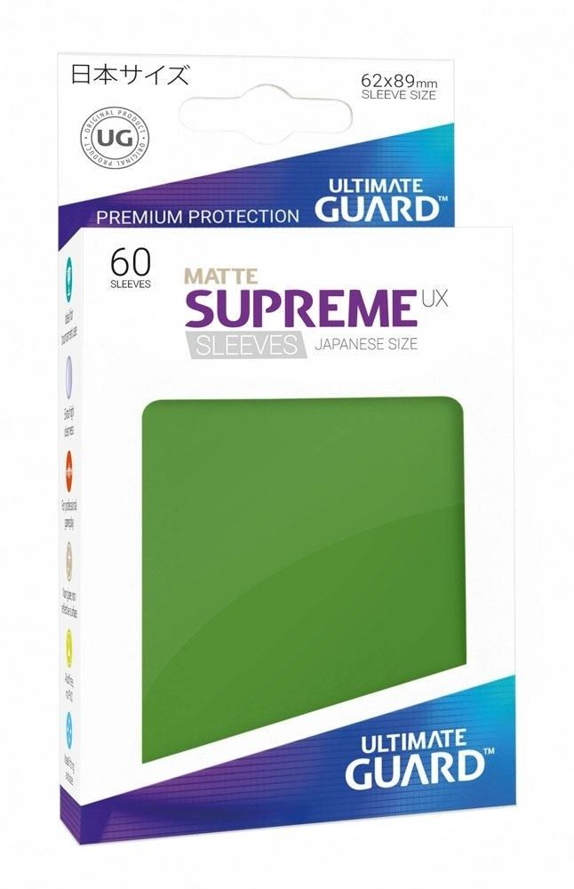UG - Supreme UX Sleeves Japanese Size Matte- Light Green (60)