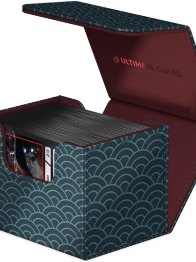 UG - Deck Case: Sidewinder 100+ Shogun’s Journey - Part 2: Seigaiha (Dark Blue / Dark Red)