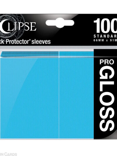 UP - Ultra Pro Eclipse Gloss Standard Sleeves: Sky Blue