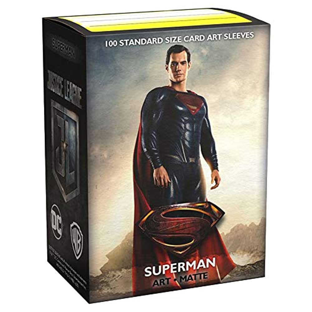 Dragon Shield Standard Sleeves Art Matte - Justice League - Superman 100ct
