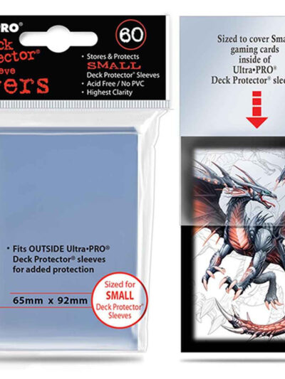UP - Ultra Pro Small Deck Protector Sleeve Covers 60ct