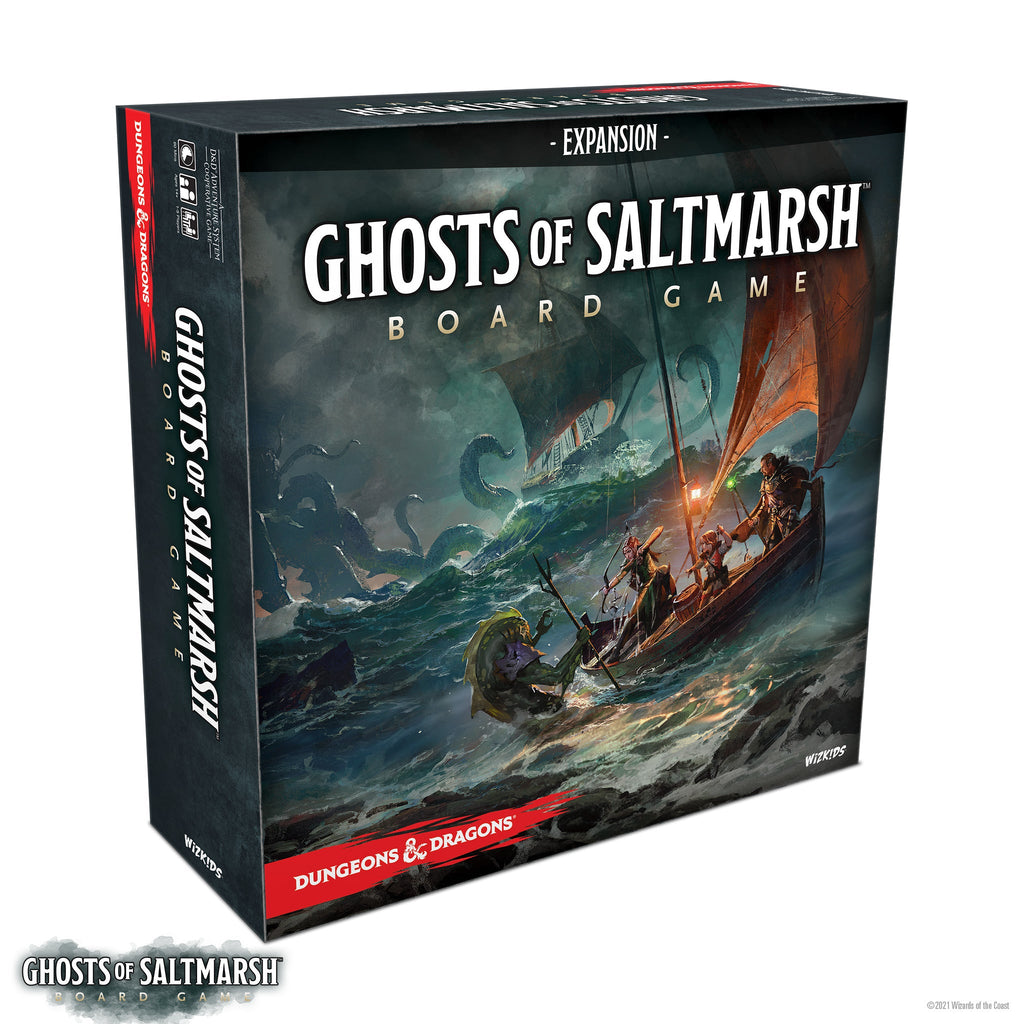 BG - Dungeons & Dragons: Ghosts of Saltmarsh Adventure System Board Game Expansion (Standard Edition) - EN