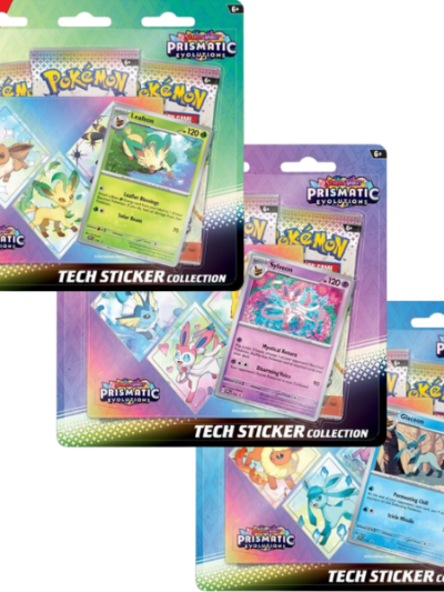 PKM - Pokemon TCG: Scarlet & Violet Prismatic Evolutions SV8.5 - Tech Sticker Collection - ENG