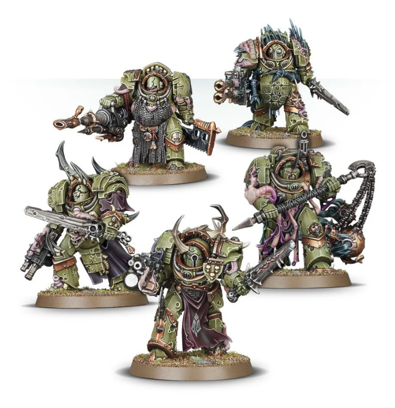 WS - Warhammer 40,000 - DEATH GUARD: BLIGHTLORD TERMINATORS