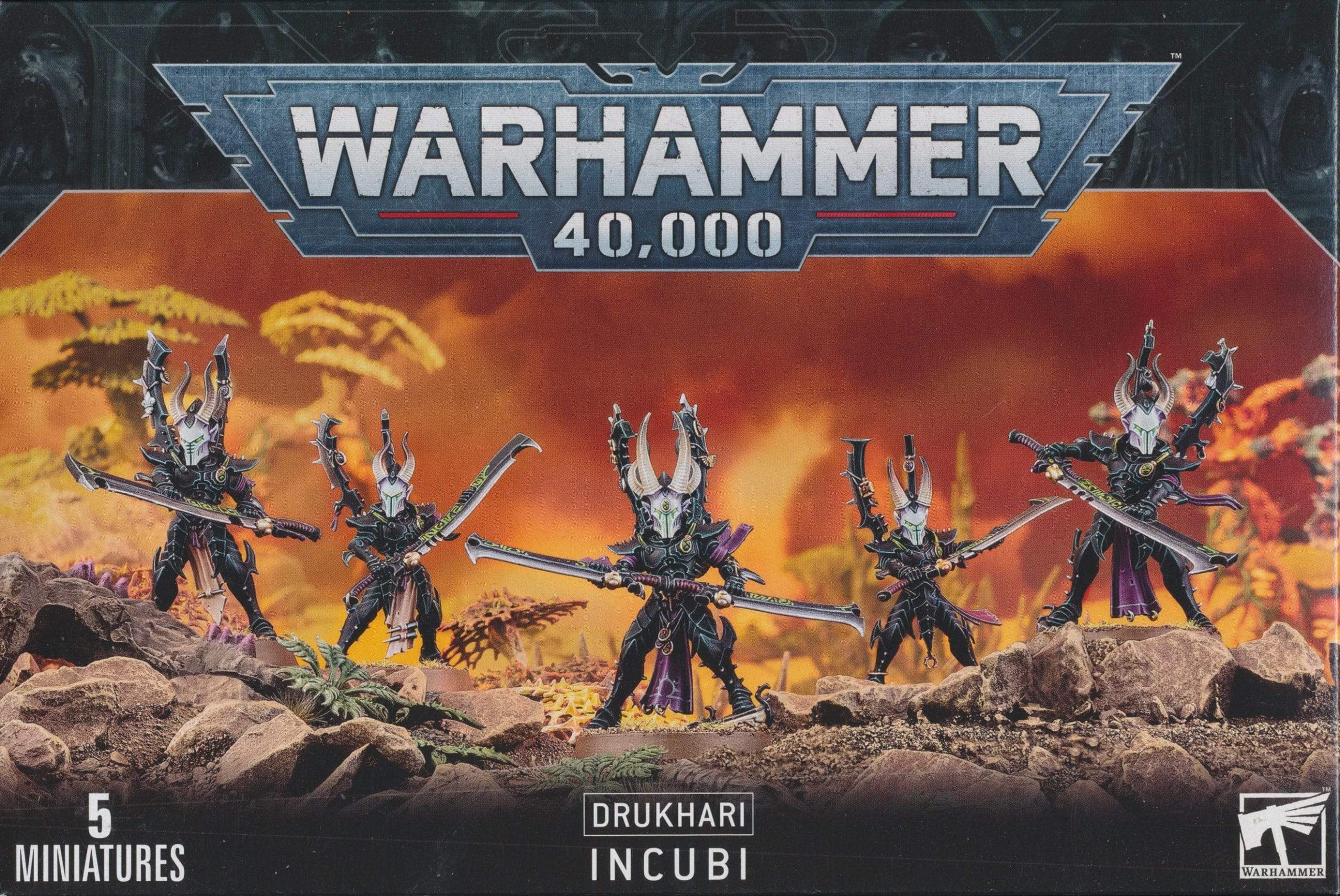WS - Warhammer 40,000 - DRUKHARI INCUBI
